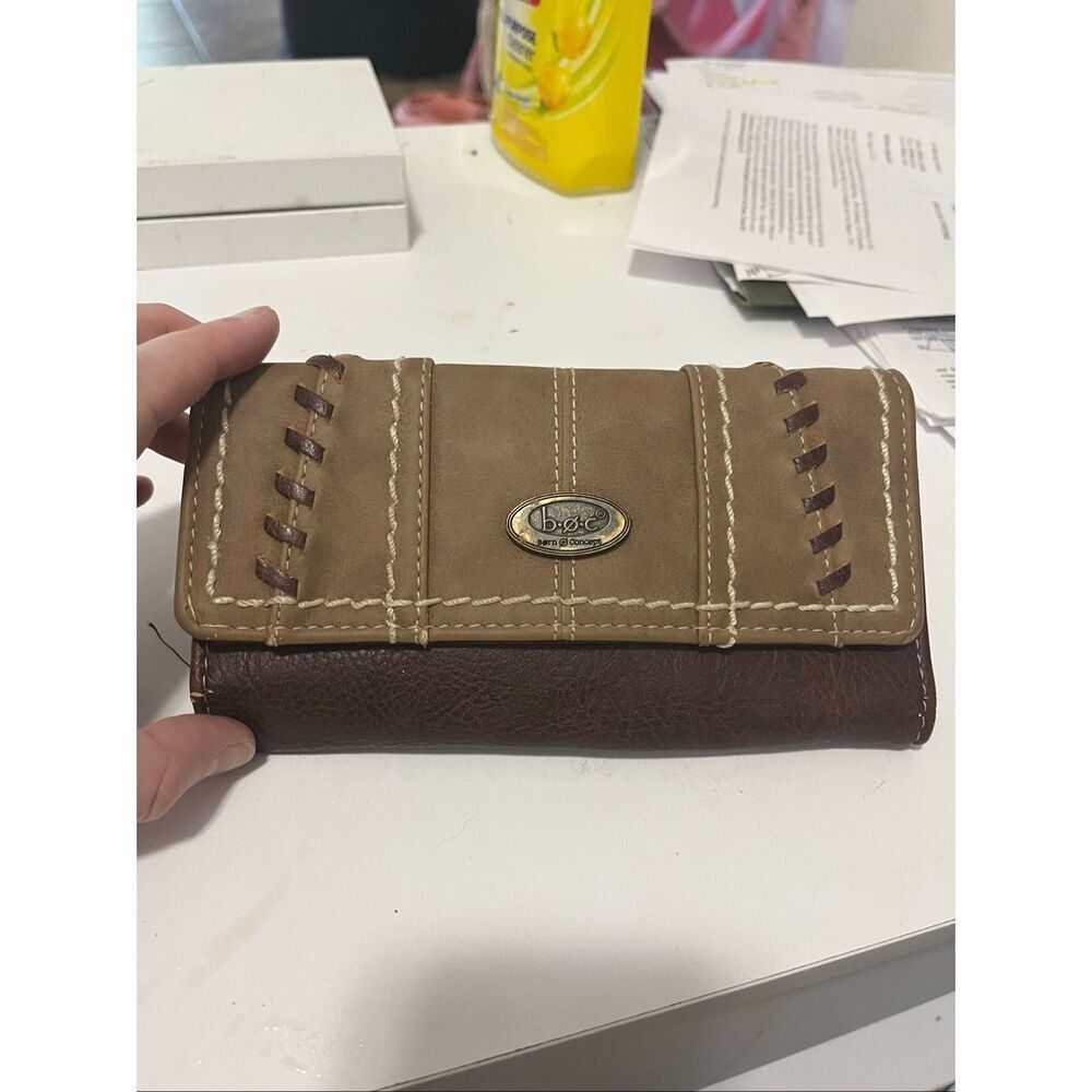 Born Concept Brown Wallet Good Condition - Picture 10 of 10